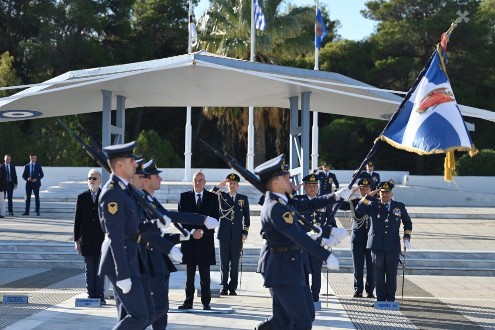 Παρουσία ΥΕΘΑ Νίκου Δένδια στον επίσημο εορτασμό του Προστάτη της Πολεμικής Αεροπορίας Αρχαγγέλου Μιχαήλ στη Σχολή Ικάρων