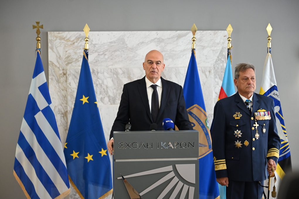 Παρουσία ΥΕΘΑ Νίκου Δένδια στον επίσημο εορτασμό του Προστάτη της Πολεμικής Αεροπορίας Αρχαγγέλου Μιχαήλ στη Σχολή Ικάρων
