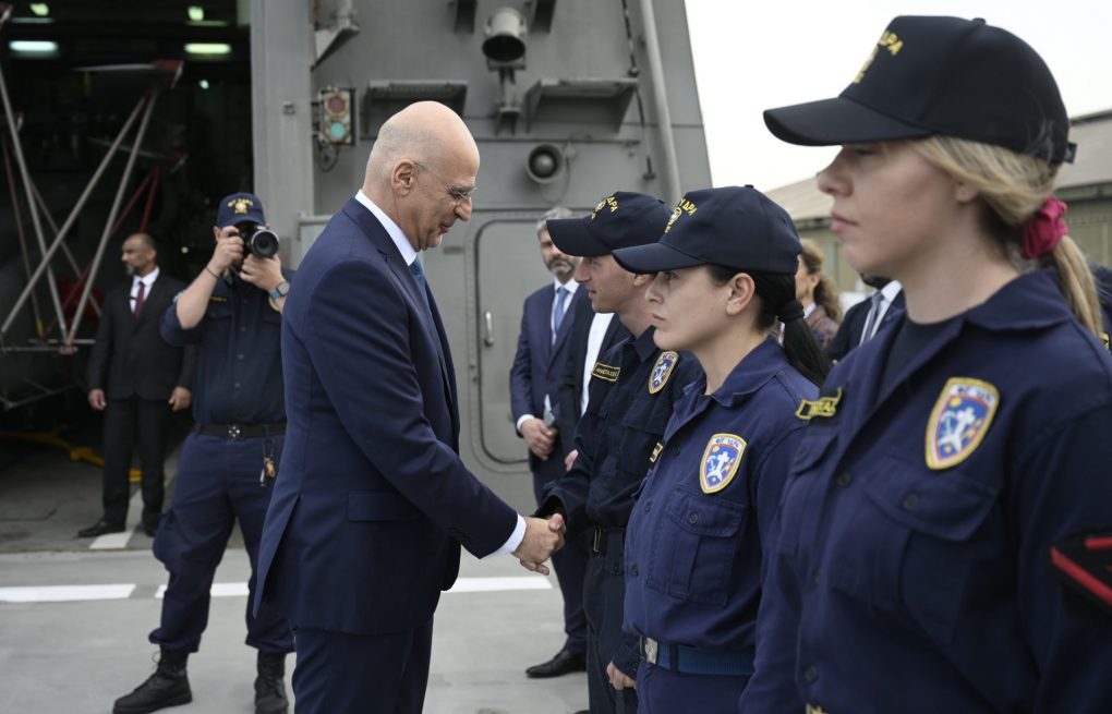 Επίσκεψη ΥΕΘΑ Ν. Δένδια στη Διεθνή Έκθεση Αμυντικού Υλικού IDEX ...