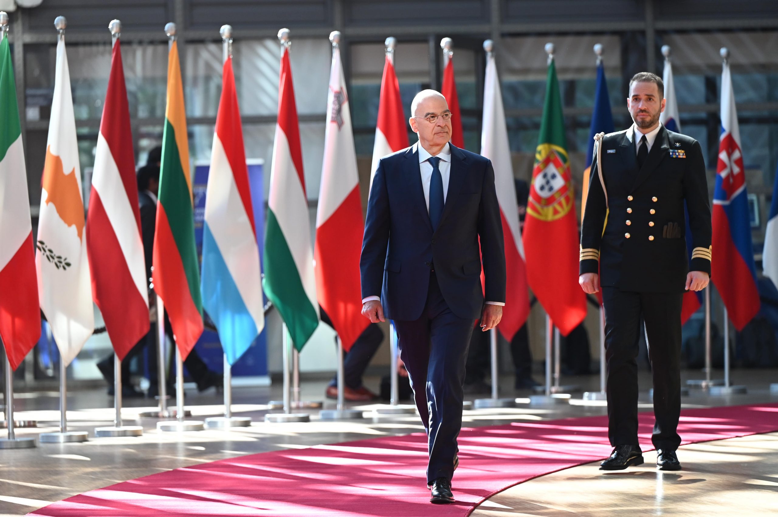 Συμμετοχή ΥΕΘΑ Νίκου Δένδια στο Συμβούλιο Εξωτερικών Υποθέσεων της Ε.Ε. σε σύνθεση Υπουργών Άμυνας, στις Βρυξέλλες