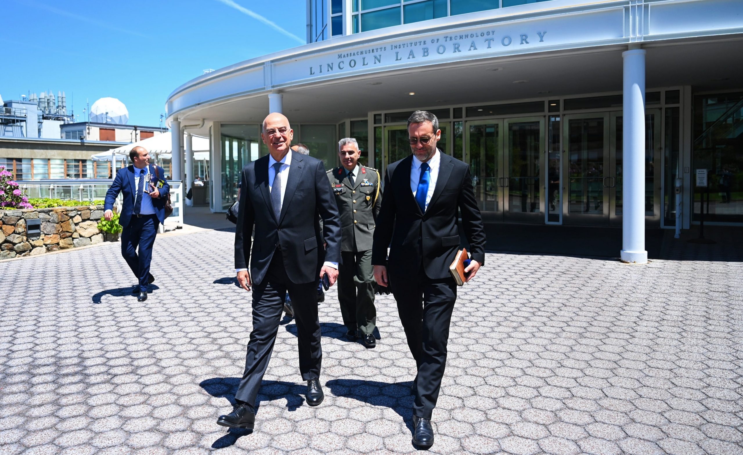 Επίσκεψη ΥΕΘΑ Νίκου Δένδια στη Βοστώνη και στο Εργαστήριο “Lincoln” του ΜΙΤ, στην Αεροπορική Βάση “Hanscom” των ΗΠΑ