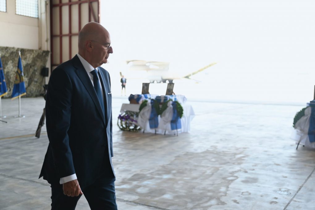 Παρουσία ΥΕΘΑ Ν. Δένδια στην τελετή επαναπατρισμού ταυτοποιηθέντων λειψάνων πεσόντων Οπλιτών από την Κύπρο στην Ελλάδα