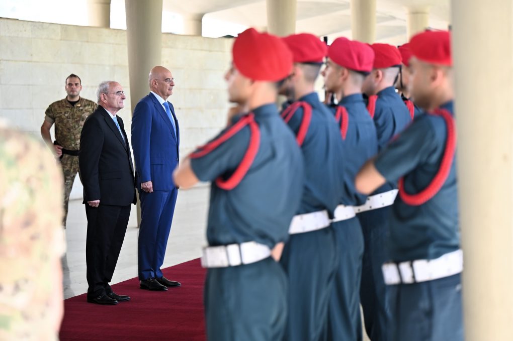 Ολοκλήρωση επίσκεψης ΥΕΘΑ Νίκου Δένδια στον Λίβανο