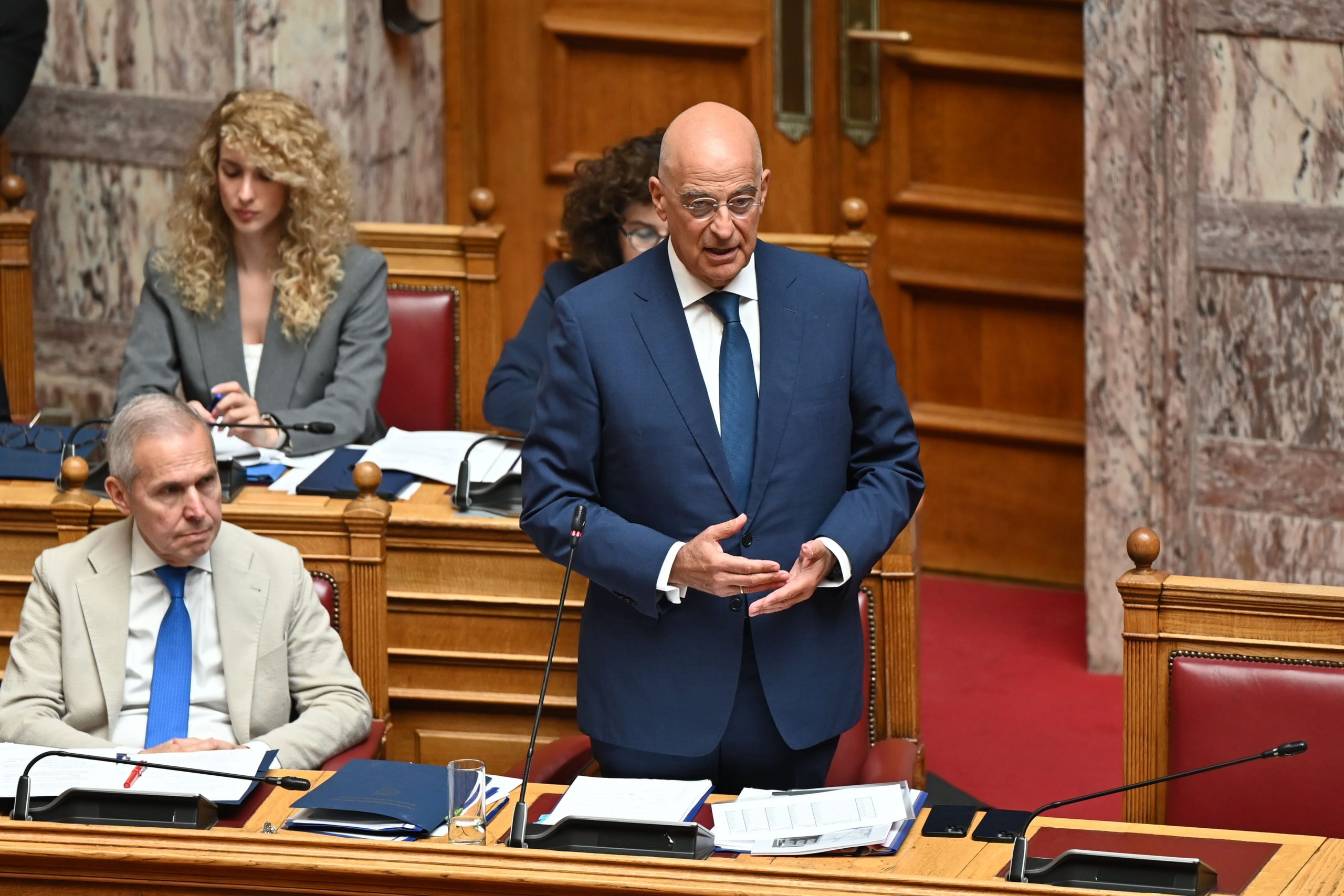 Δευτερολογία ΥΕΘΑ Νίκου Δένδια στην Ολομέλεια της Βουλής επί του Σχεδίου Νόμου για την Αξιοποίηση της Ακίνητης Περιουσίας των Ενόπλων Δυνάμεων και λοιπές διατάξεις