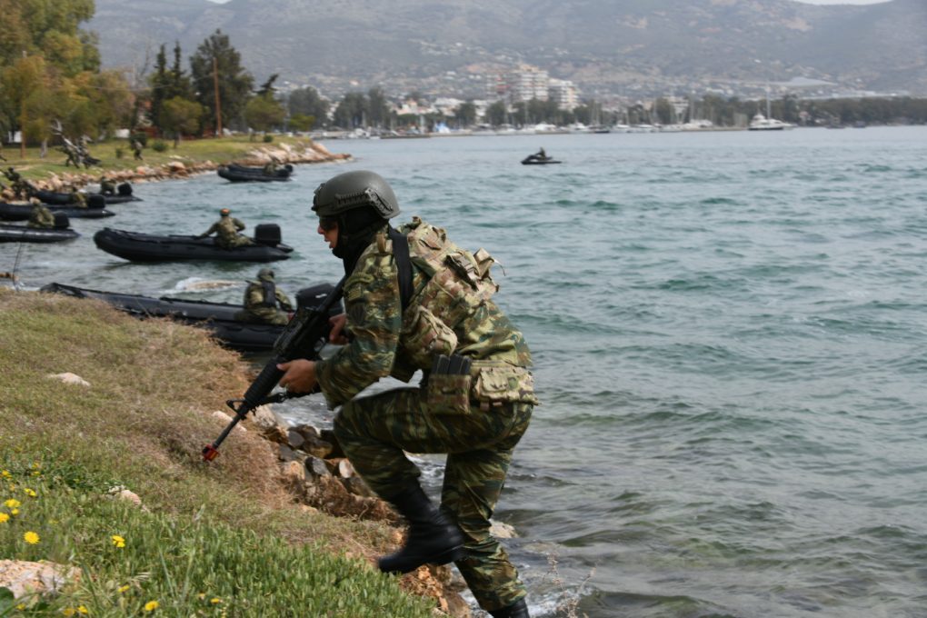 Παρουσία ΥΦΕΘΑ Νικόλαου Χαρδαλιά στην Πολυεθνική Άσκηση Ειδικών Επιχειρήσεων «ΩΡΙΩΝ-22» - Ελληνική Δημοκρατία Υπουργείο Εθνικής Άμυνας
