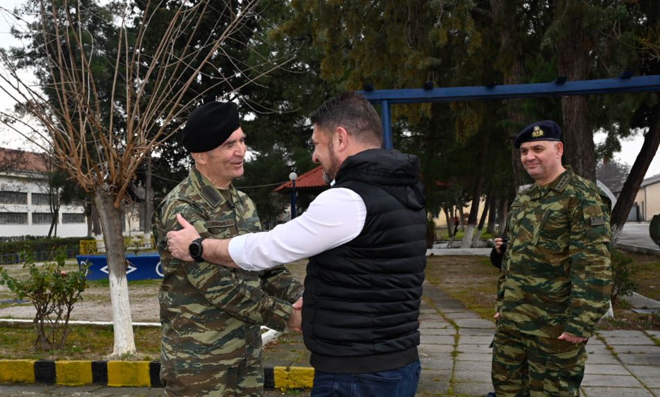 Prime Minister Kyriakos Mitsotakis visits 110 CW at Larissa ...