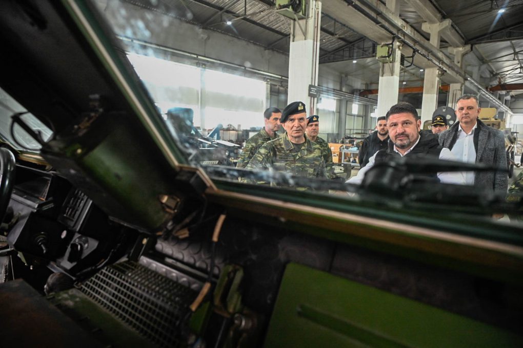 Prime Minister Kyriakos Mitsotakis visits 110 CW at Larissa ...