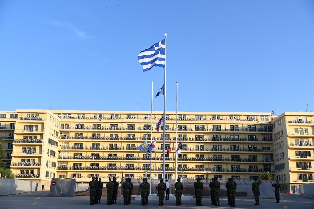 Honouring Ceremony for the fallen in Libya, in the presence of DefMin N ...