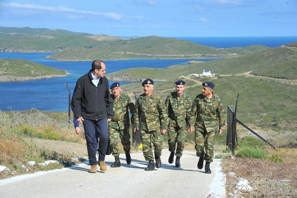 The Deputy Minister of National Defence Mr Giannis Kefalogiannis Visits ...