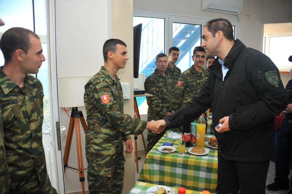The Deputy Minister of National Defence Mr Giannis Kefalogiannis Visits ...