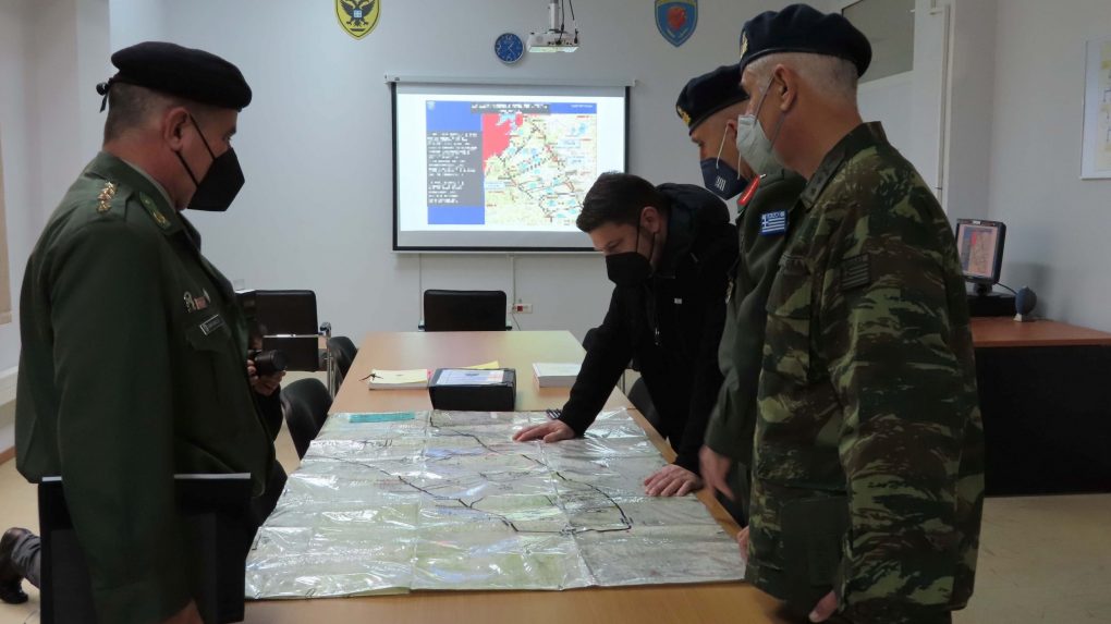 DepMin Nikolaos Hardalias in Central Macedonia - Visits to Armed Forces ...