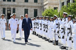 Παρουσία ΥΕΘΑ Ν. Δένδια στην τελετή εγκαινίων του Θεραπευτηρίου της Σχολής Ναυτικών Δοκίμων, που αποτελεί δωρεά της εταιρείας MOTOR OIL
