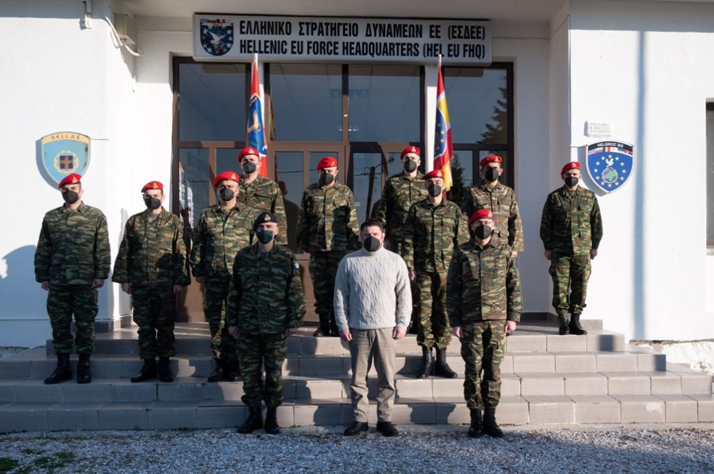 DepMin Nikolaos Hardalias' completed his 2-days visit to Formations and ...