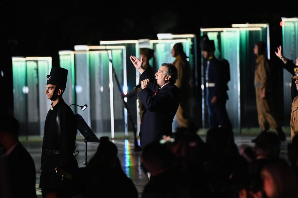 Παρουσία ΥΕΘΑ Νίκου Δένδια στην τελετή αποκαλυπτηρίων της νέας βιοκλιματικής όψης του ΥΠΕΘΑ