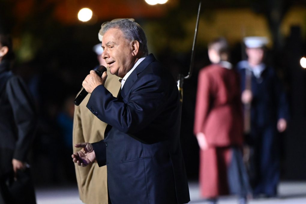 Παρουσία ΥΕΘΑ Νίκου Δένδια στην τελετή αποκαλυπτηρίων της νέας βιοκλιματικής όψης του ΥΠΕΘΑ