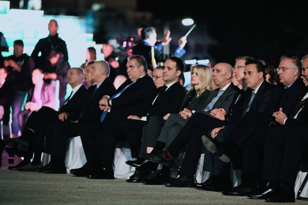 Παρουσία ΥΕΘΑ Νίκου Δένδια στην τελετή αποκαλυπτηρίων της νέας βιοκλιματικής όψης του ΥΠΕΘΑ