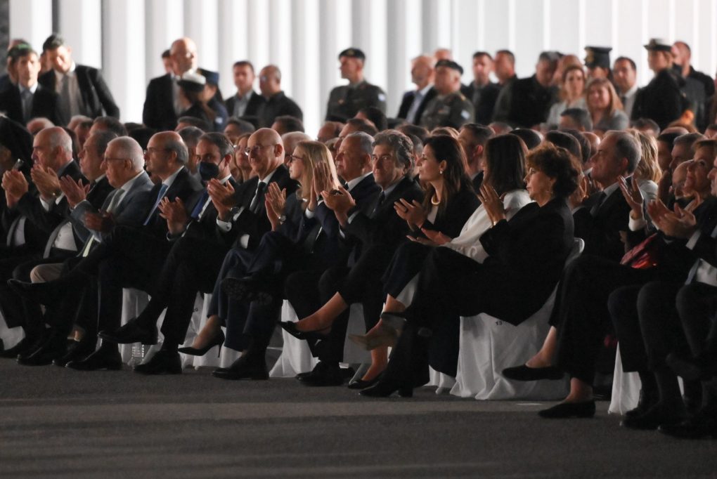 Παρουσία ΥΕΘΑ Νίκου Δένδια στην τελετή αποκαλυπτηρίων της νέας βιοκλιματικής όψης του ΥΠΕΘΑ