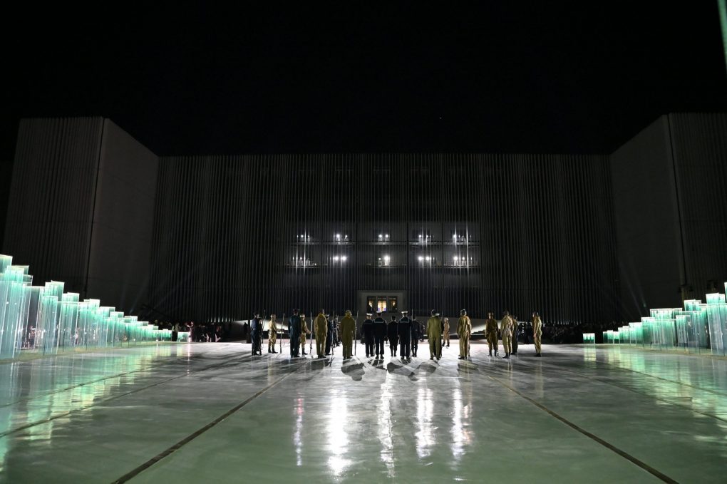 Παρουσία ΥΕΘΑ Νίκου Δένδια στην τελετή αποκαλυπτηρίων της νέας βιοκλιματικής όψης του ΥΠΕΘΑ