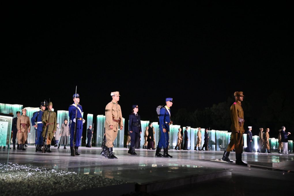 Παρουσία ΥΕΘΑ Νίκου Δένδια στην τελετή αποκαλυπτηρίων της νέας βιοκλιματικής όψης του ΥΠΕΘΑ