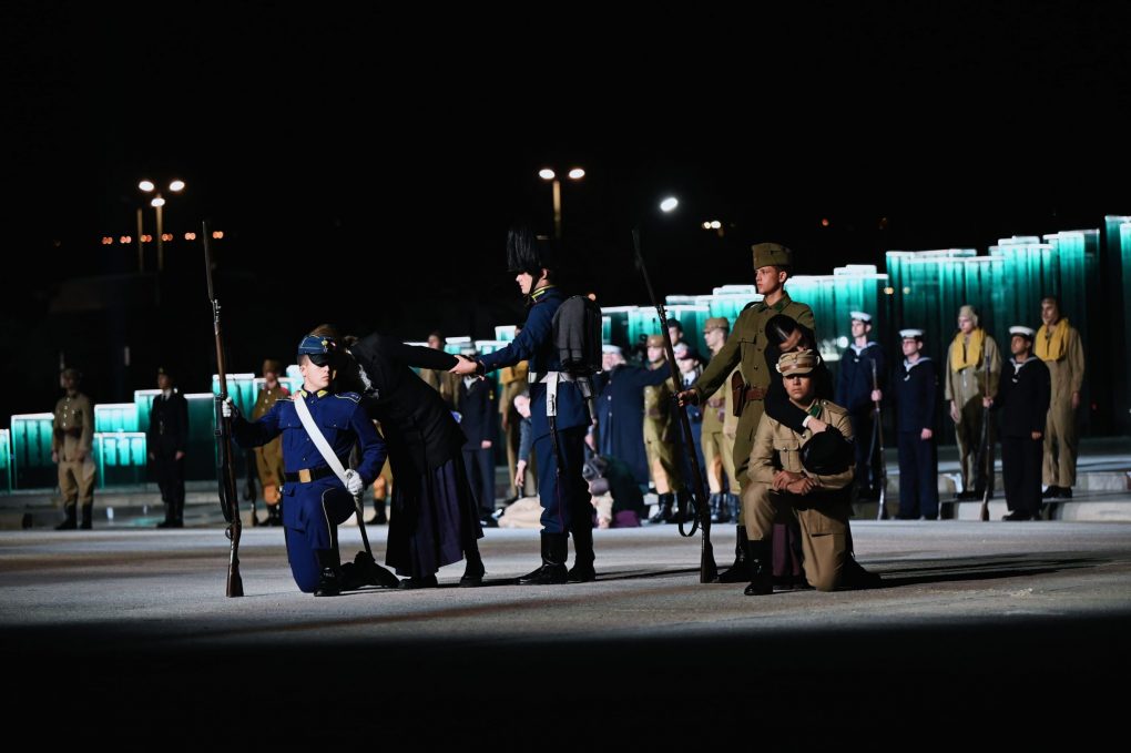 Παρουσία ΥΕΘΑ Νίκου Δένδια στην τελετή αποκαλυπτηρίων της νέας βιοκλιματικής όψης του ΥΠΕΘΑ
