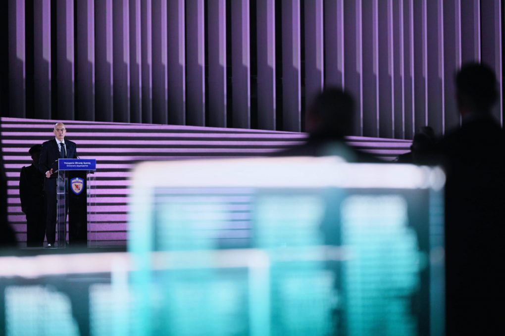 Παρουσία ΥΕΘΑ Νίκου Δένδια στην τελετή αποκαλυπτηρίων της νέας βιοκλιματικής όψης του ΥΠΕΘΑ