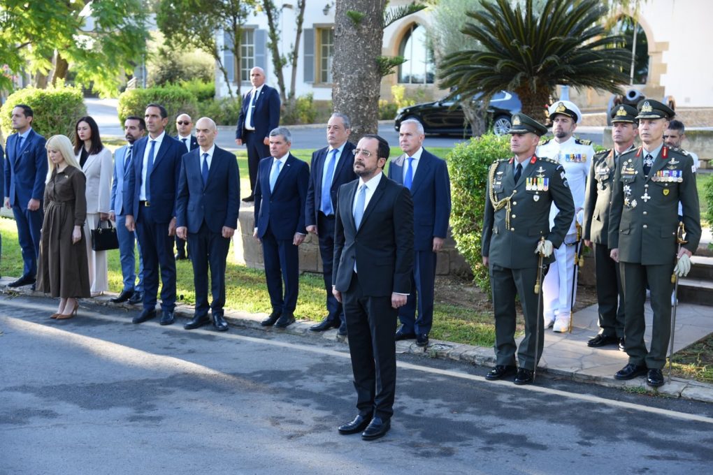 Παρουσία ΥΦΕΘΑ Θανάση Δαβάκη στις Εκδηλώσεις για την 65η Επέτειο της Κυπριακής Ανεξαρτησίας