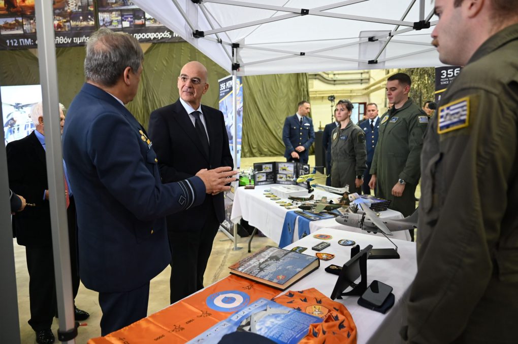 Παρουσία ΥΕΘΑ Ν. Δένδια στην εκδήλωση του ΓΕΑ για την Κοινωνική Προσφορά της Πολεμικής Αεροπορίας στην 112 ΠΜ