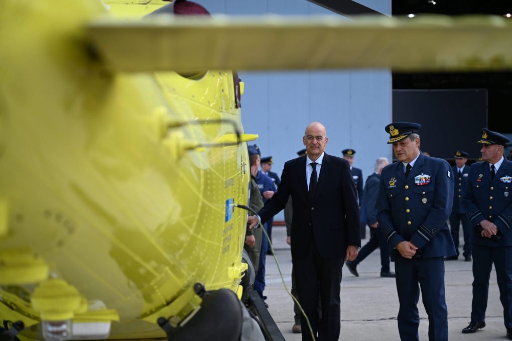 Παρουσία ΥΕΘΑ Ν. Δένδια στην εκδήλωση του ΓΕΑ για την Κοινωνική Προσφορά της Πολεμικής Αεροπορίας στην 112 ΠΜ