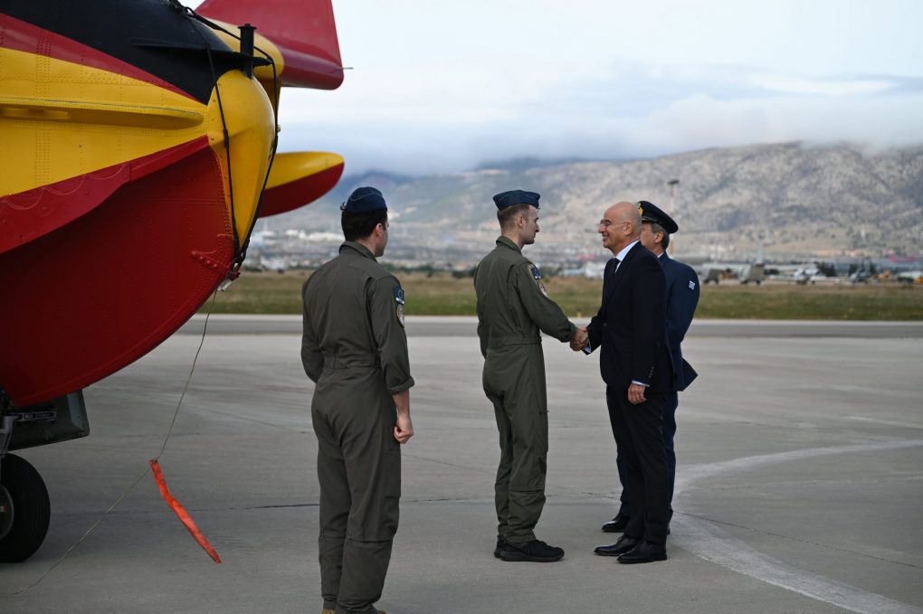 Παρουσία ΥΕΘΑ Ν. Δένδια στην εκδήλωση του ΓΕΑ για την Κοινωνική Προσφορά της Πολεμικής Αεροπορίας στην 112 ΠΜ
