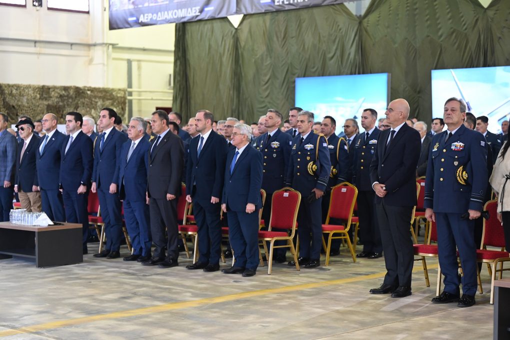 Παρουσία ΥΕΘΑ Ν. Δένδια στην εκδήλωση του ΓΕΑ για την Κοινωνική Προσφορά της Πολεμικής Αεροπορίας στην 112 ΠΜ