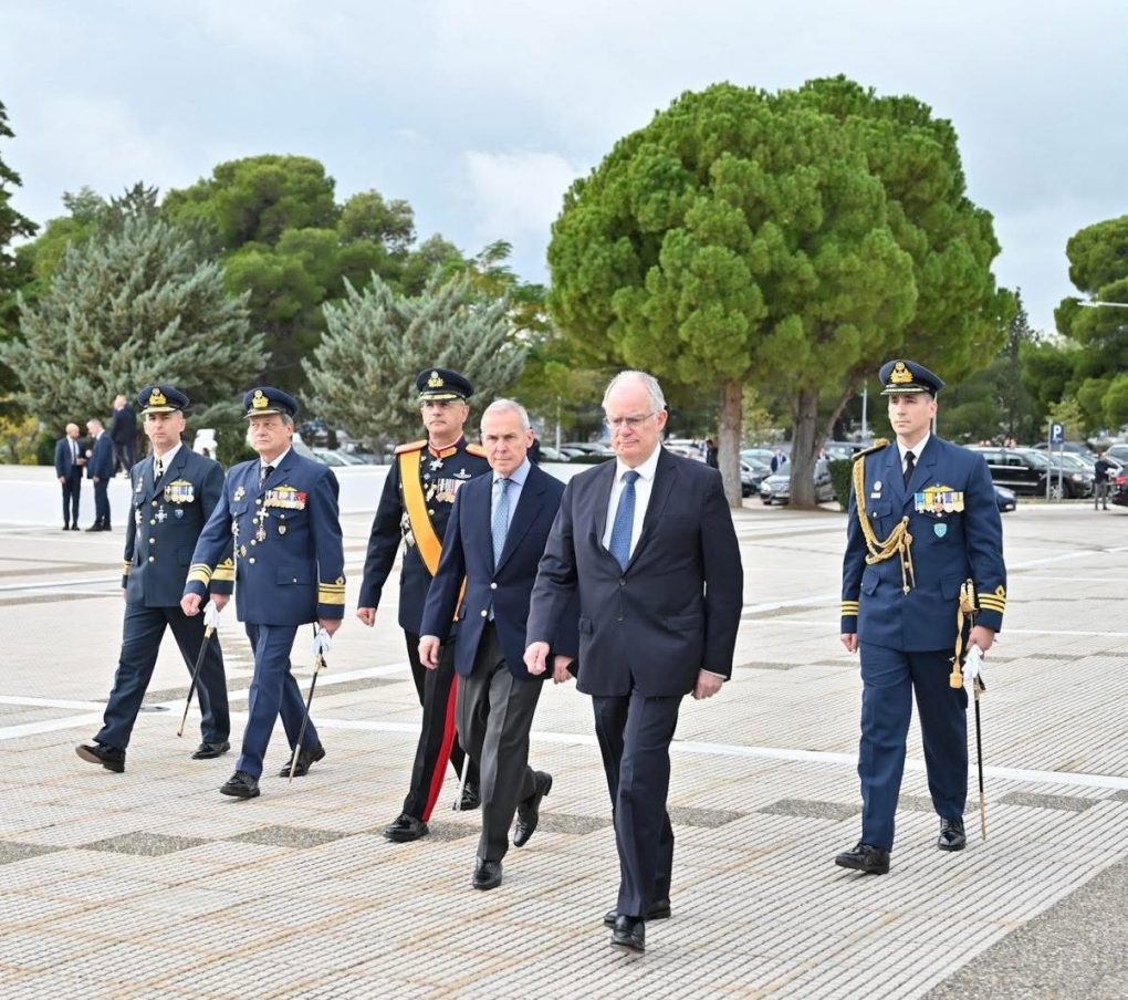 Παρουσία ΥΦΕΘΑ Θανάση Δαβάκη στην τελετή εορτασμού του Προστάτη της Πολεμικής Αεροπορίας στη Σχολή Ικάρων