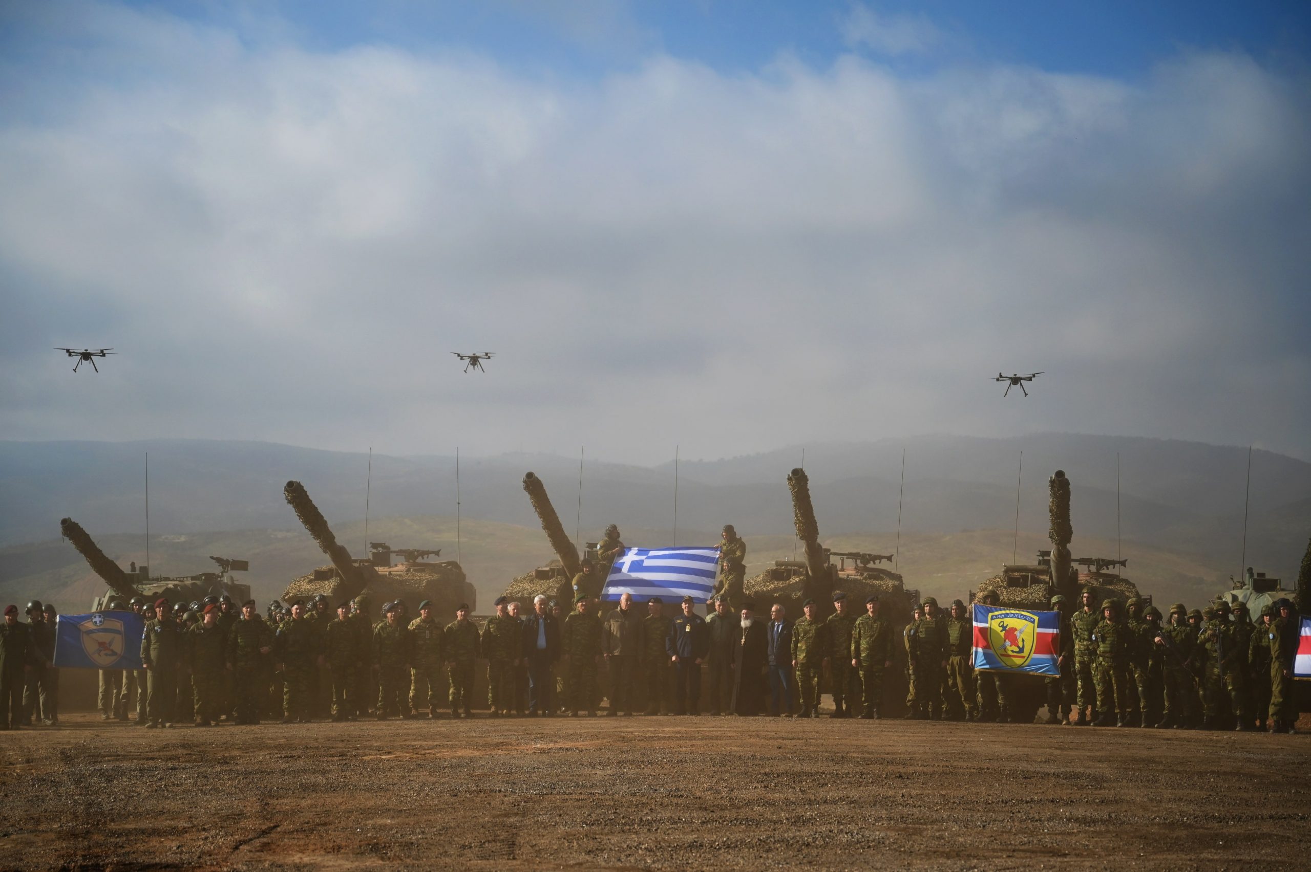 Παρουσία ΥΕΘΑ Ν. Δένδια στην τελική φάση των ΤΑΜΣ «Τακτική Χρησιμοποίηση ΣμηΕΑ – ΑΝΤΙΣμηΕΑ» & «Αίσιος Οιωνός 2025»