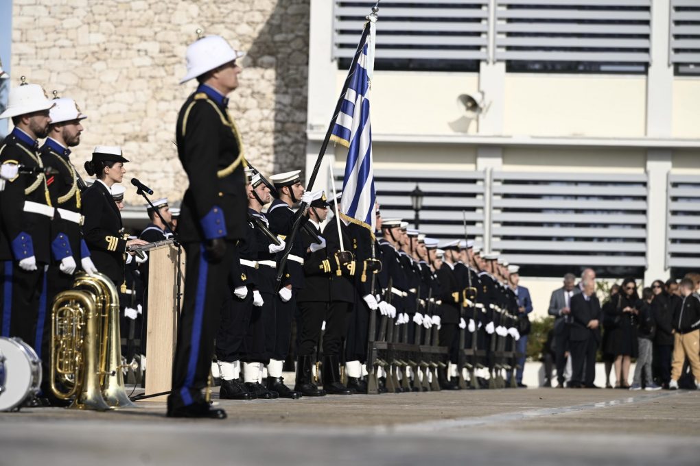 Παρουσία ΥΕΘΑ Νίκου Δένδια στην τελετή επίσημου εορτασμού του Προστάτη του Πολεμικού Ναυτικού Aγίου Νικολάου στη ΣΝΔ