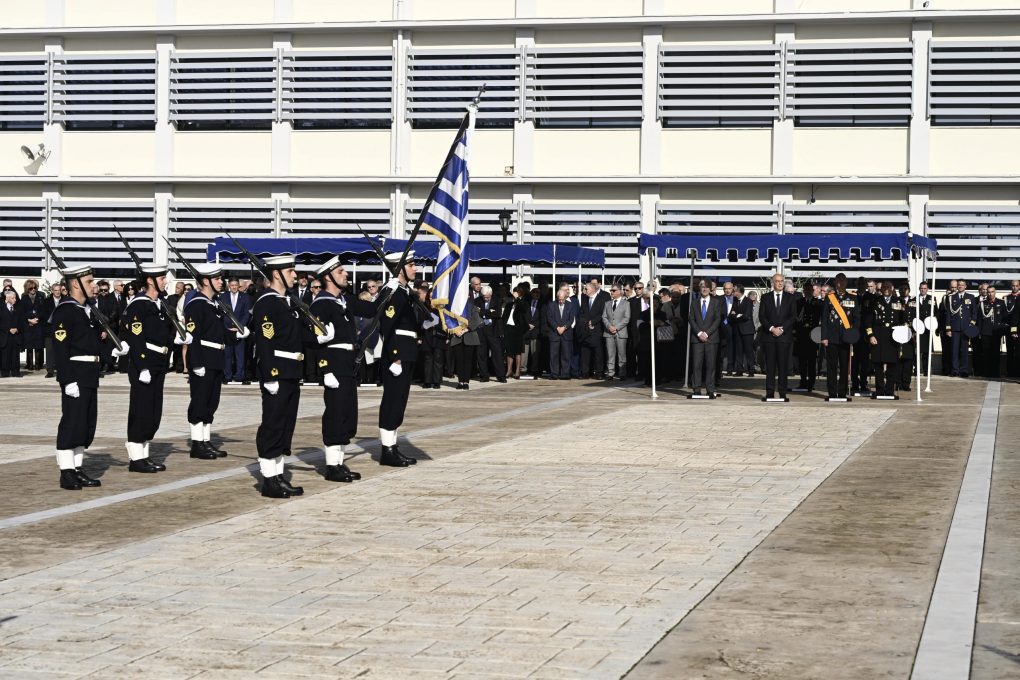 Παρουσία ΥΕΘΑ Νίκου Δένδια στην τελετή επίσημου εορτασμού του Προστάτη του Πολεμικού Ναυτικού Aγίου Νικολάου στη ΣΝΔ