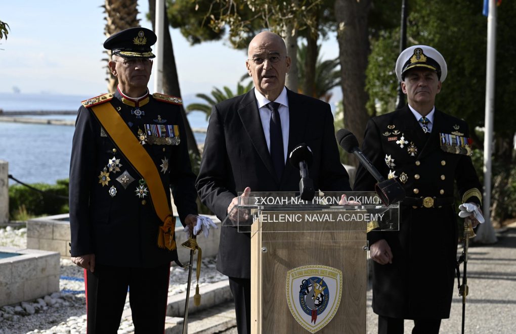 Παρουσία ΥΕΘΑ Νίκου Δένδια στην τελετή επίσημου εορτασμού του Προστάτη του Πολεμικού Ναυτικού Aγίου Νικολάου στη ΣΝΔ