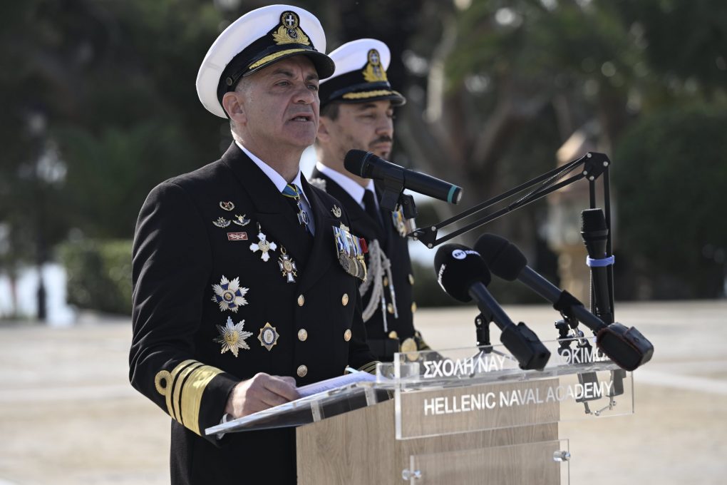 Παρουσία ΥΕΘΑ Νίκου Δένδια στην τελετή επίσημου εορτασμού του Προστάτη του Πολεμικού Ναυτικού Aγίου Νικολάου στη ΣΝΔ