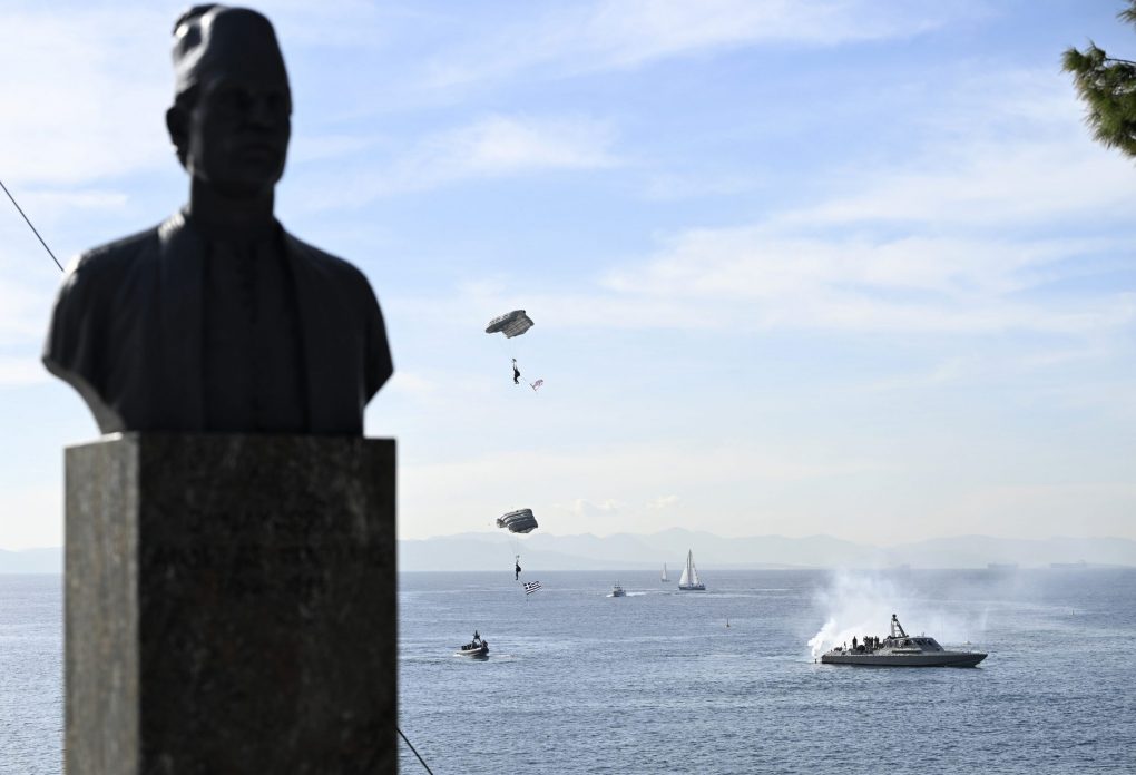 Παρουσία ΥΕΘΑ Νίκου Δένδια στην τελετή επίσημου εορτασμού του Προστάτη του Πολεμικού Ναυτικού Aγίου Νικολάου στη ΣΝΔ