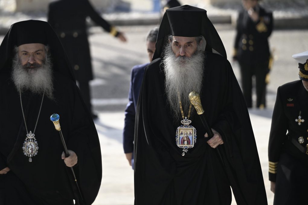 Παρουσία ΥΕΘΑ Νίκου Δένδια στην τελετή επίσημου εορτασμού του Προστάτη του Πολεμικού Ναυτικού Aγίου Νικολάου στη ΣΝΔ