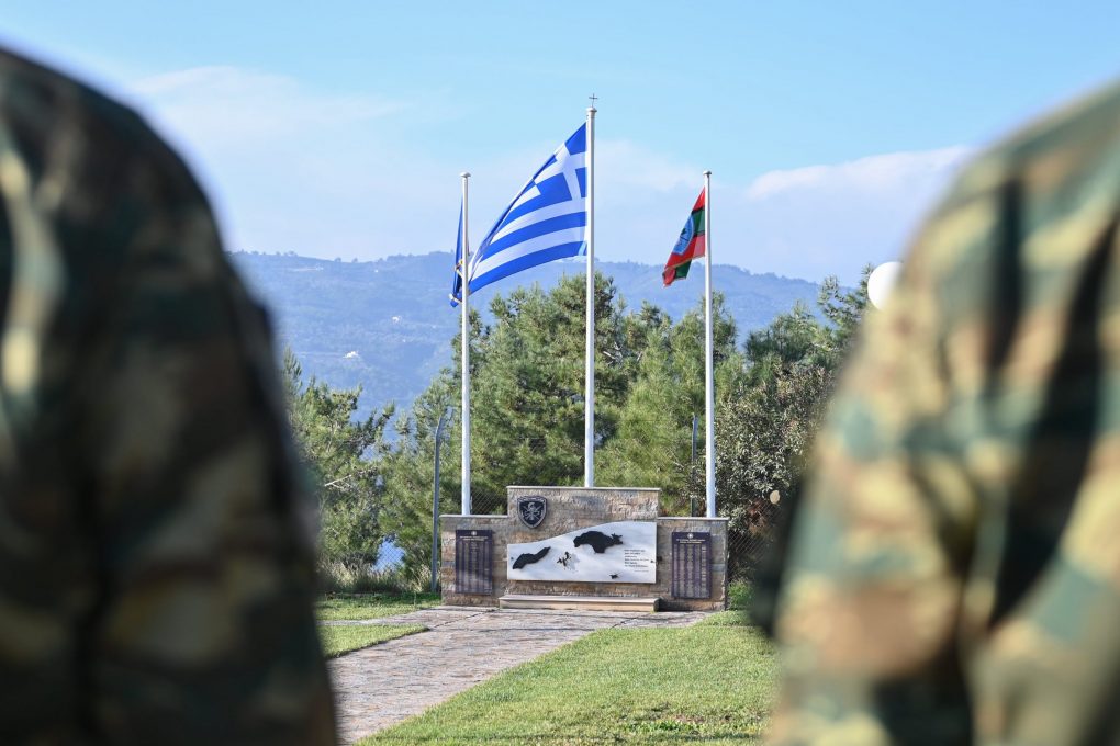 Επίσκεψη ΥΕΘΑ Νίκου Δένδια στην έδρα της 79 ΑΔΤΕ στη Σάμο και το Ε/Φ «Ψιλής Άμμου»