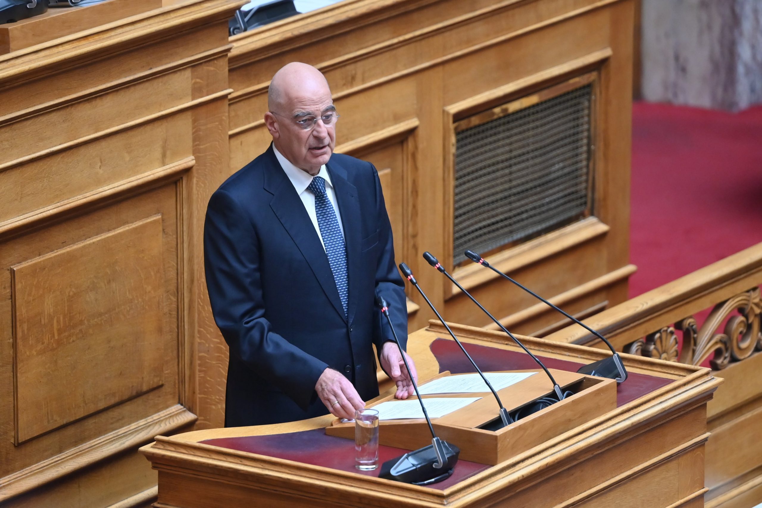 Ομιλία ΥΕΘΑ Ν. Δένδια στην Ολομέλεια της Βουλής κατά τη συζήτηση του Σχεδίου Νόμου «Κύρωση του Κρατικού Προϋπολογισμού οικονομικού έτους 2026»