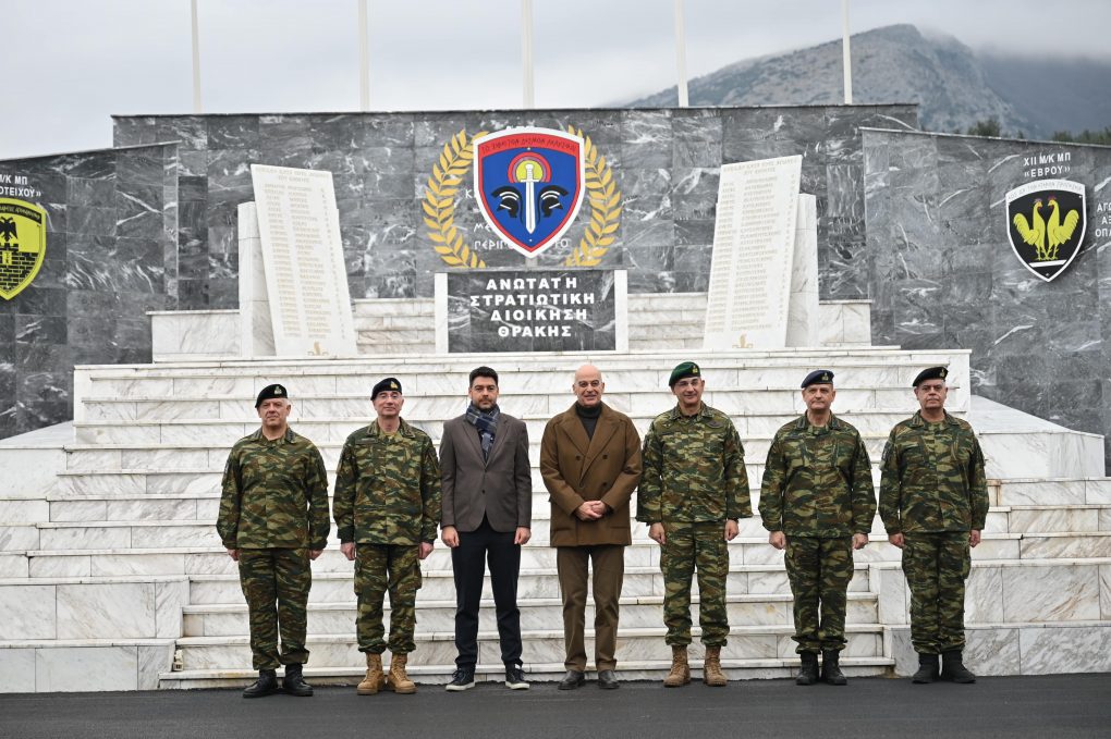 Επίσκεψη ΥΕΘΑ Νίκου Δένδια στο 316 ΣΠΤΧ και στην ΠΕ ΑΣΔΙΘ, στην Ξάνθη