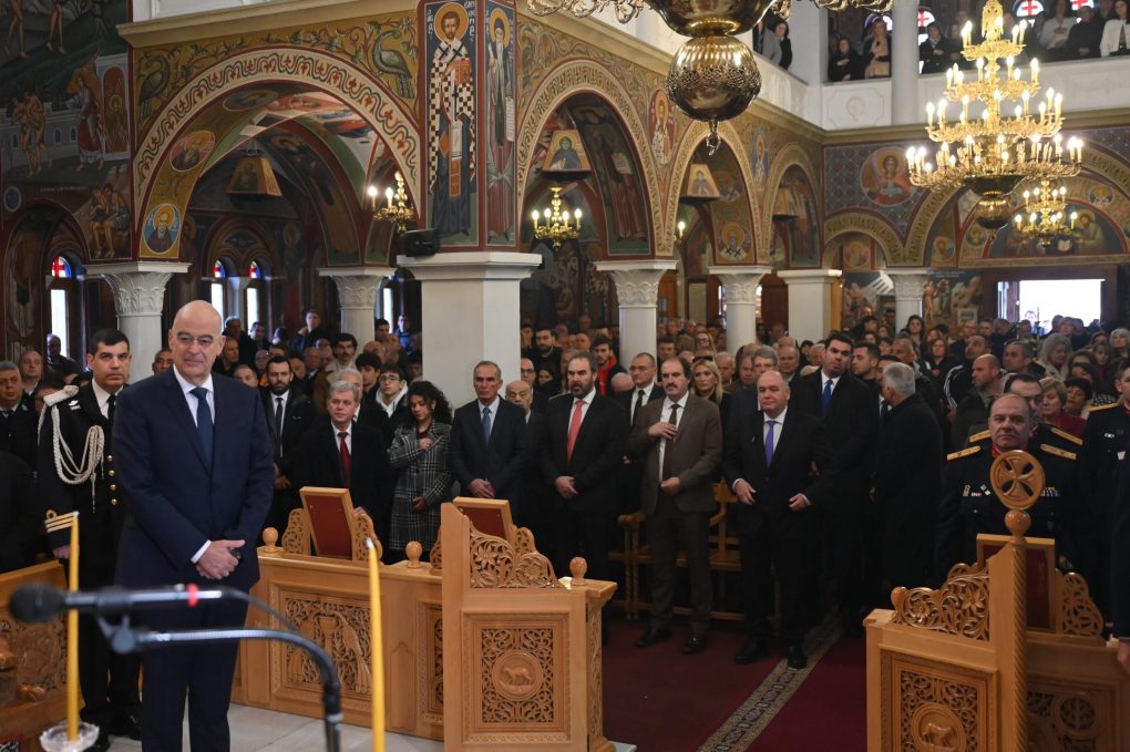 Παρουσία ΥΕΘΑ Νίκου Δένδια στον εορτασμό των Θεοφανείων στη Φλώρινα