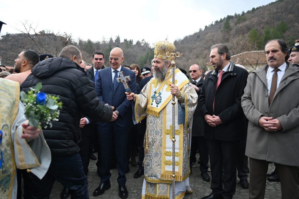 Παρουσία ΥΕΘΑ Νίκου Δένδια στον εορτασμό των Θεοφανείων στη Φλώρινα