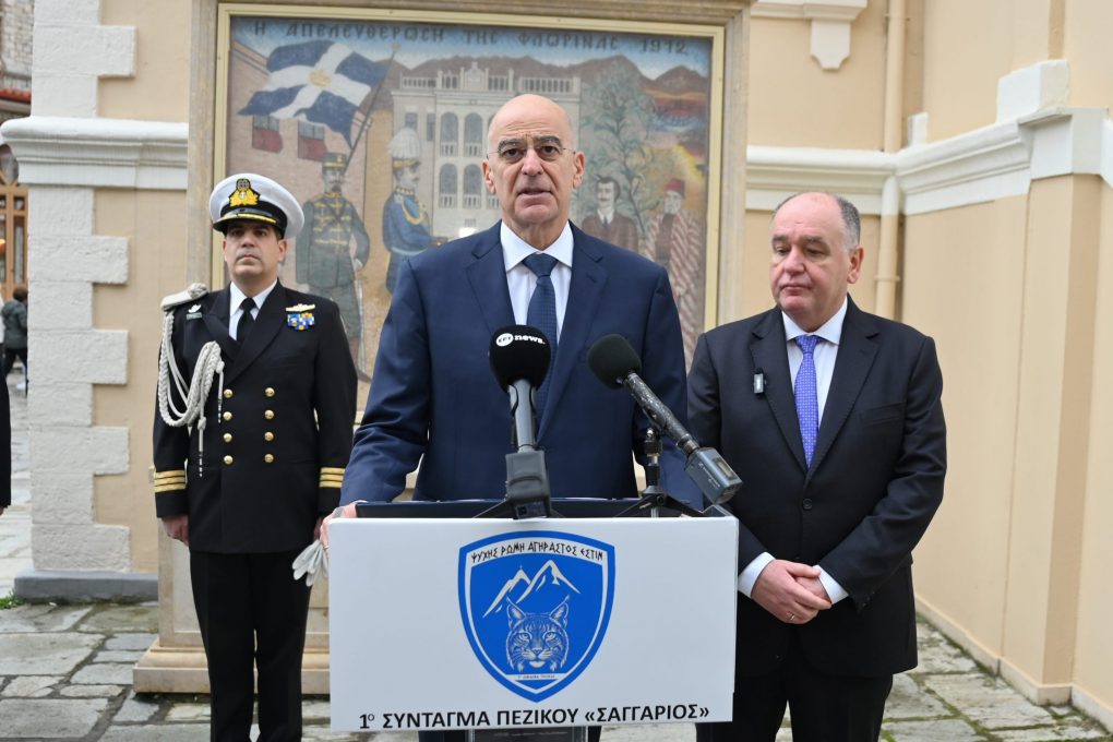 Παρουσία ΥΕΘΑ Νίκου Δένδια στον εορτασμό των Θεοφανείων στη Φλώρινα