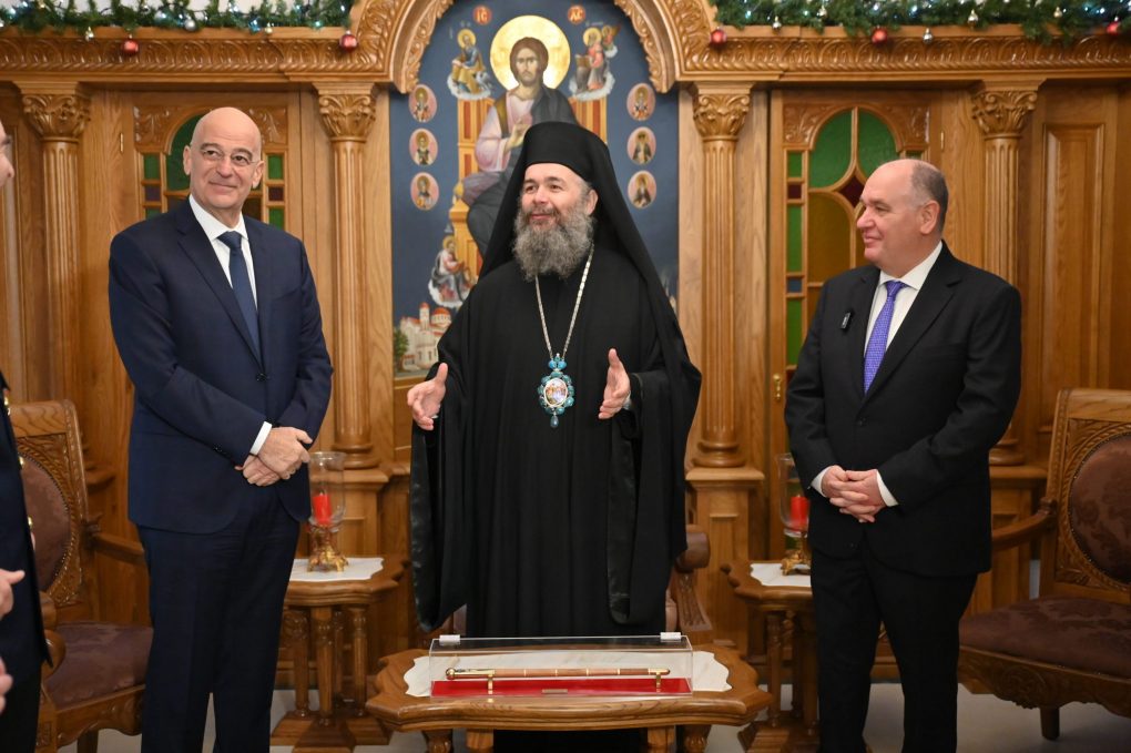 Παρουσία ΥΕΘΑ Νίκου Δένδια στον εορτασμό των Θεοφανείων στη Φλώρινα