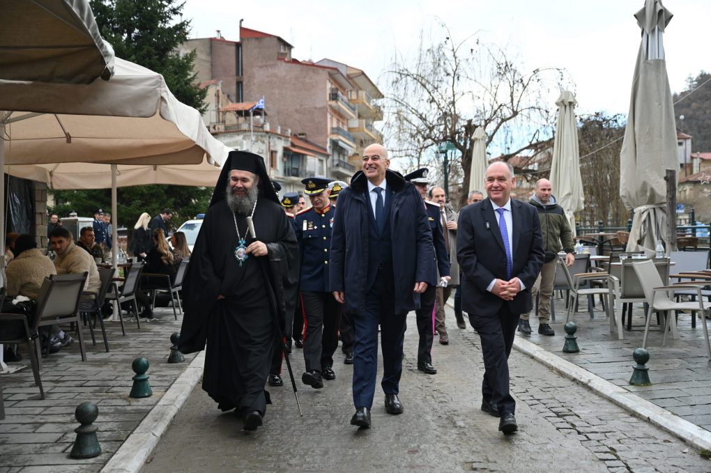 Παρουσία ΥΕΘΑ Νίκου Δένδια στον εορτασμό των Θεοφανείων στη Φλώρινα