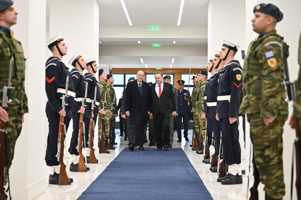 Συνάντηση ΥΕΘΑ Νίκου Δένδια με τον Υπουργό Άμυνας του Ισραήλ Israel Katz