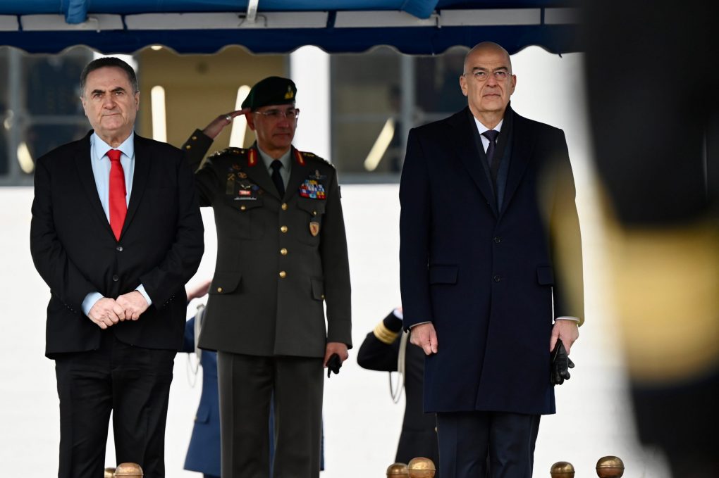 Συνάντηση ΥΕΘΑ Νίκου Δένδια με τον Υπουργό Άμυνας του Ισραήλ Israel Katz