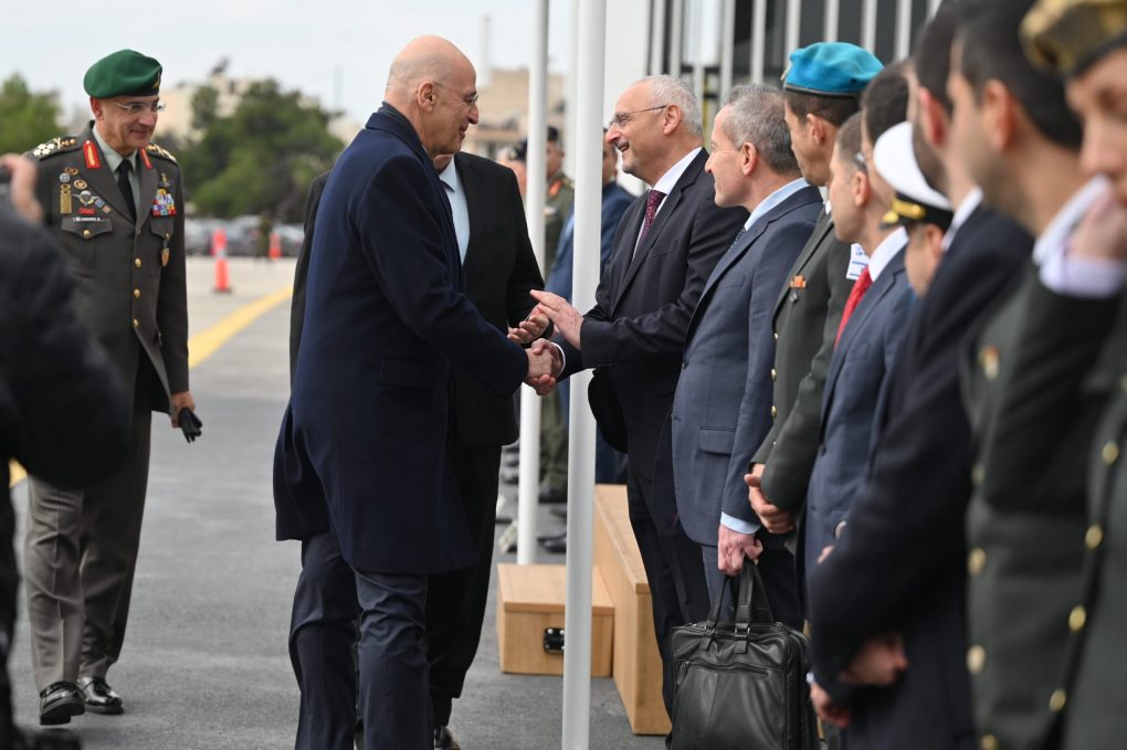 Συνάντηση ΥΕΘΑ Νίκου Δένδια με τον Υπουργό Άμυνας του Ισραήλ Israel Katz