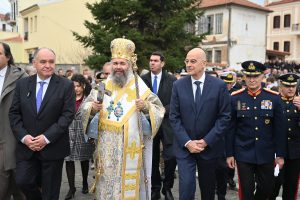 Παρουσία ΥΕΘΑ Νίκου Δένδια στον εορτασμό των Θεοφανείων στη Φλώρινα